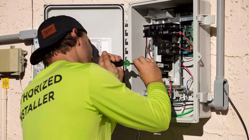 Australian sparkies on the job